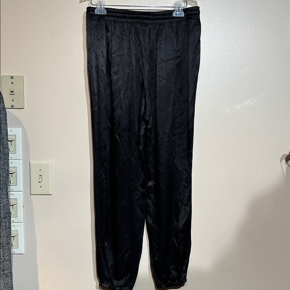 Nation LTD Black Joggers silky - Picture 2 of 4